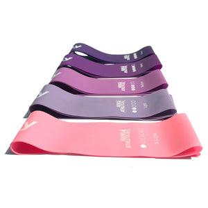 Get Peachy Latex Bands (5-Piece Set w Pouch)
